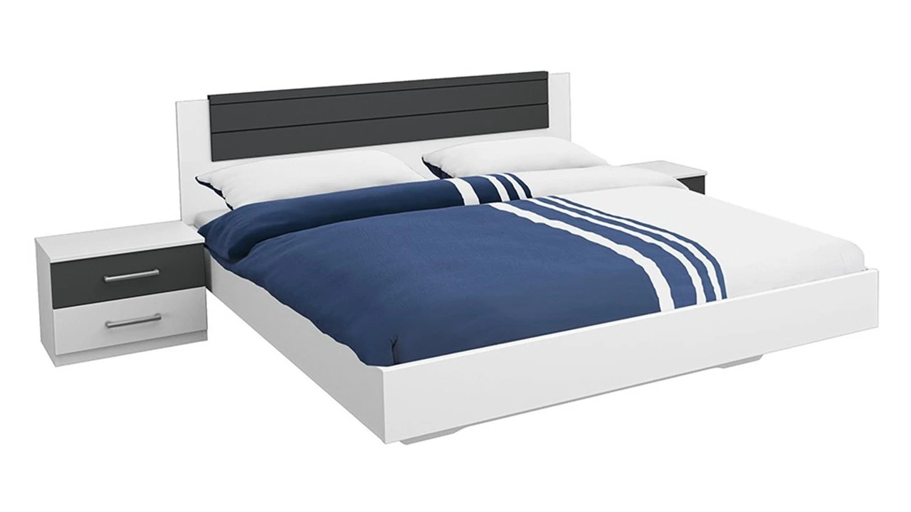 Bed Burgos Met Nachtkasten