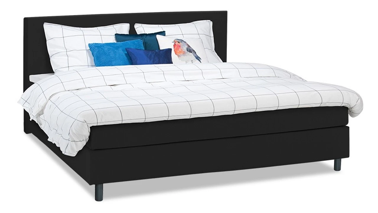 Box Lucca Vlak Met Gestoffeerd Matras - Afbeelding 2