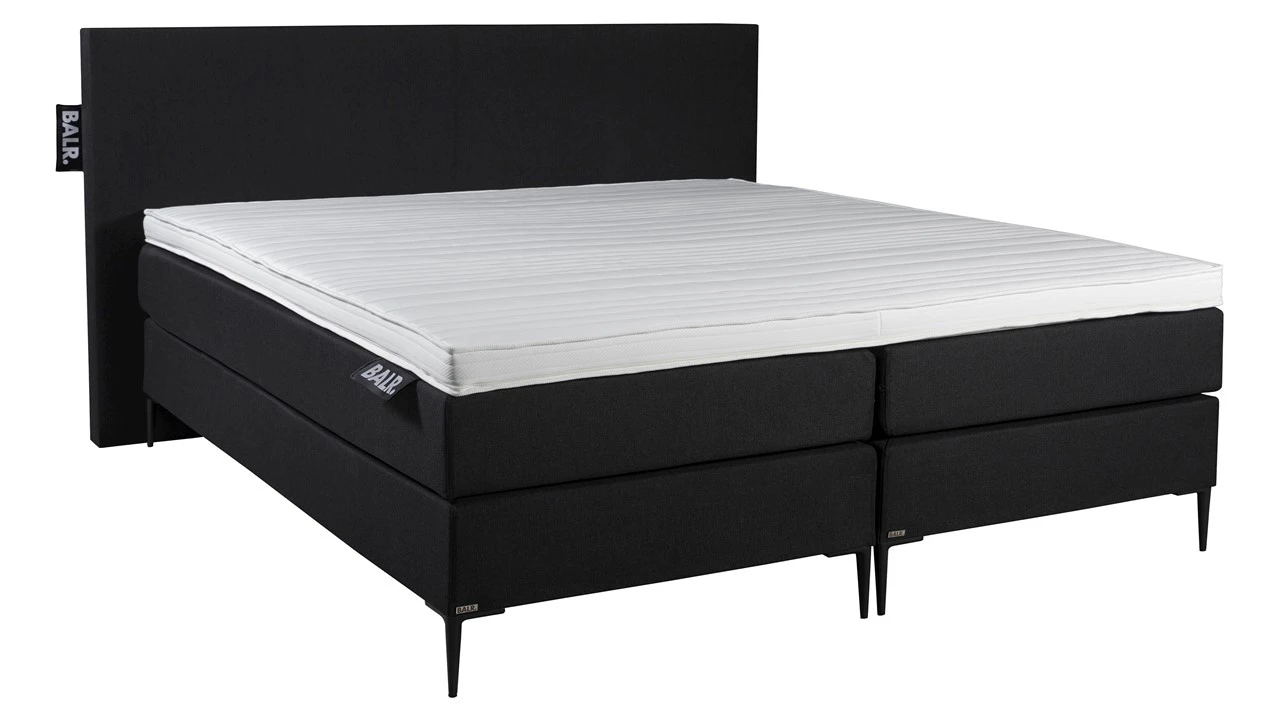 Boxspring BALR Premium Vlak Met Gestoffeerd Matras - Afbeelding 3