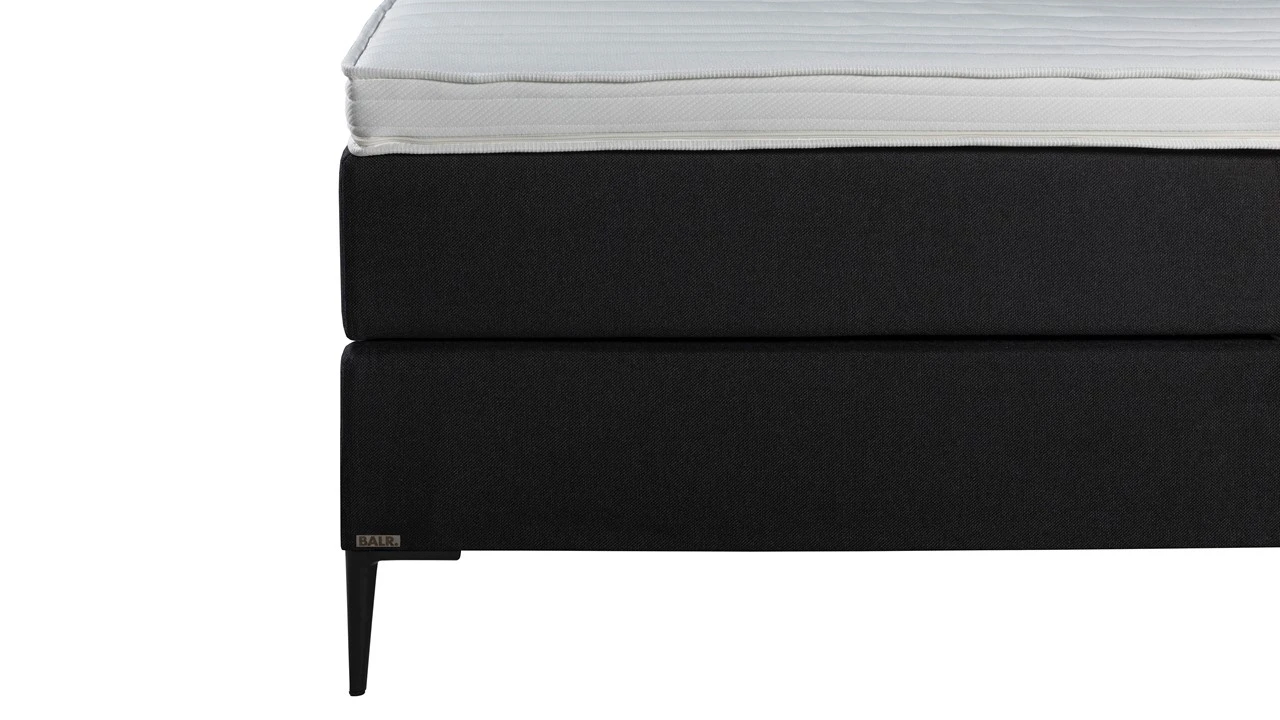 Boxspring BALR Premium Vlak Met Gestoffeerd Matras - Afbeelding 6