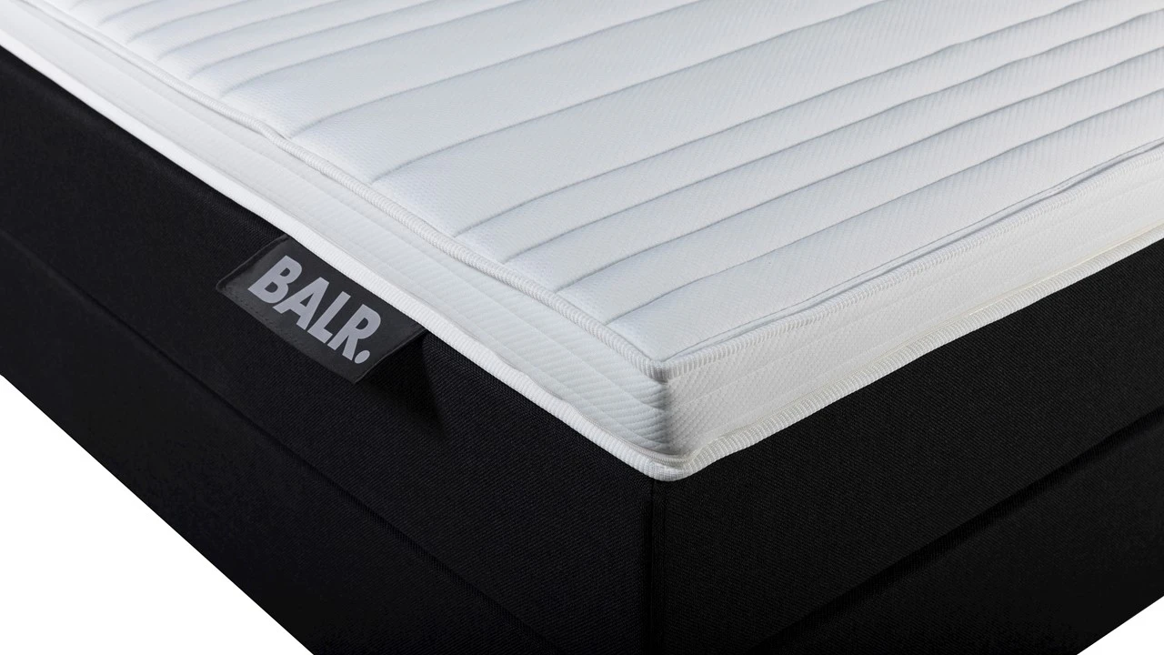 Boxspring BALR Premium Vlak Met Gestoffeerd Matras - Afbeelding 7