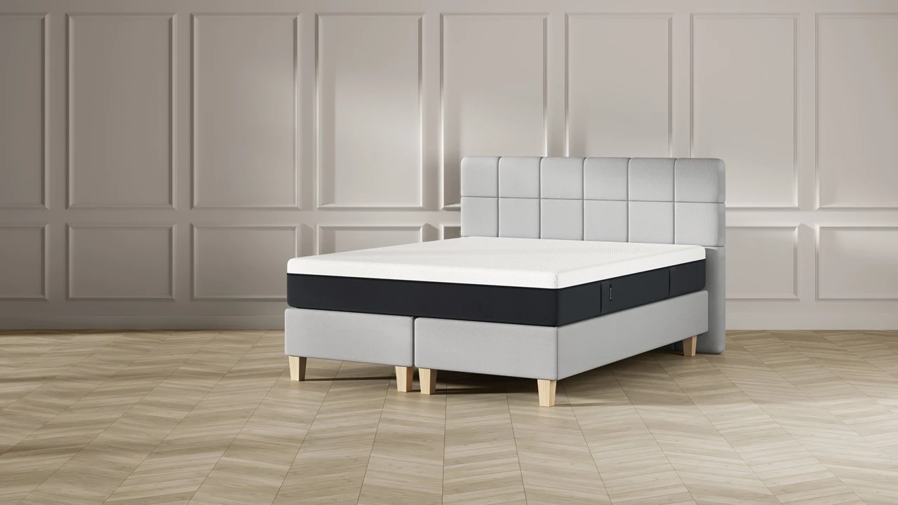 Boxspring Emma Deluxe Elegant Vlak Met Emma Original Matras
