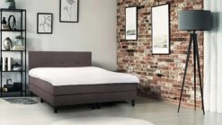 Boxspring Invito Vlak Met Gestoffeerd Matras 2-persoons