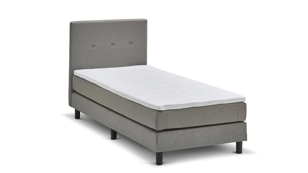 Boxspring Invito Vlak Met Gestoffeerd Matras 1-persoons - Afbeelding 2