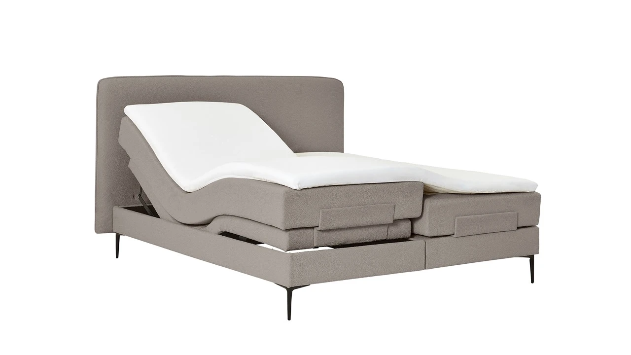 Boxspring Quartz Verstelbaar Met Gestoffeerd Matras - Afbeelding 11