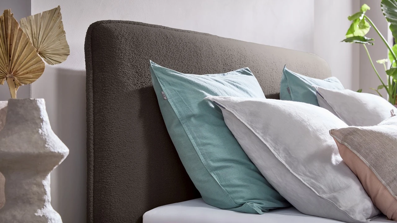 Boxspring Quartz Vlak Met Gestoffeerd Matras - Afbeelding 4