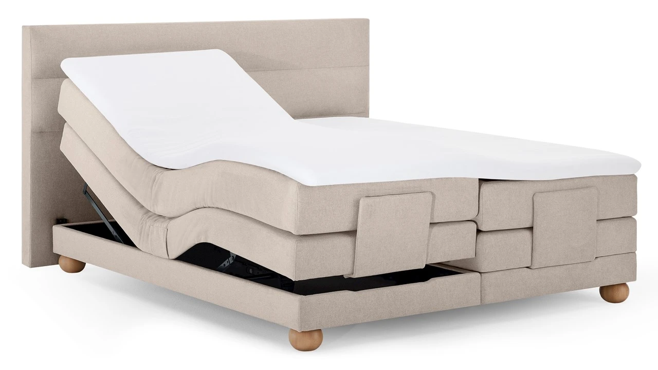 Karlsson Boxspring Solid Lina Verstelbaar Met Gestoffeerd Matras - Afbeelding 11