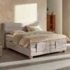 Karlsson Boxspring Solid Lina Verstelbaar Met Gestoffeerd Matras