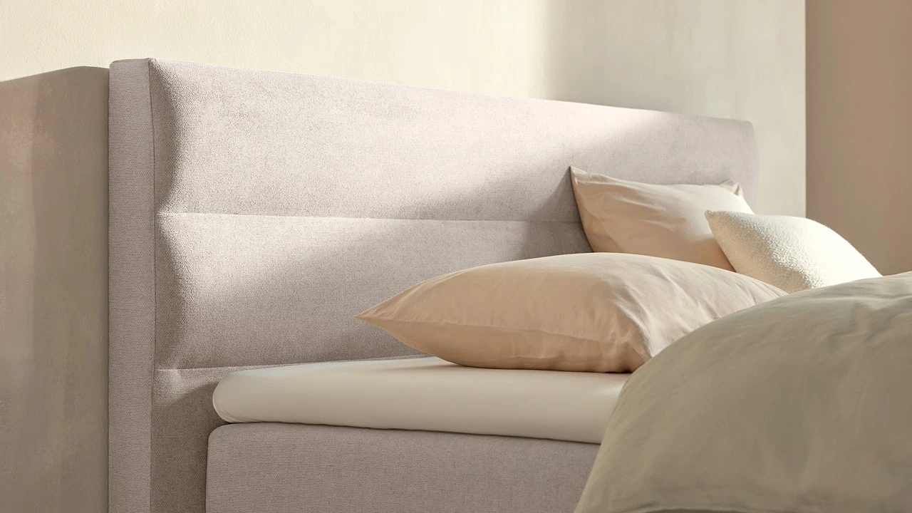 Karlsson Boxspring Solid Lina Verstelbaar Met Gestoffeerd Matras - Afbeelding 4