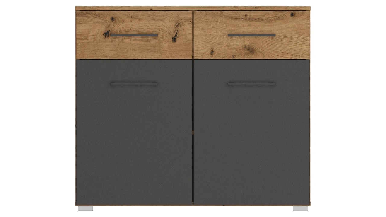 Commode Birmingham Met 2 Deuren En 2 Laden - Afbeelding 2