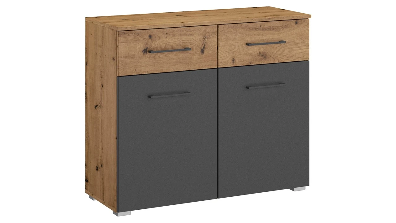 Commode Birmingham Met 2 Deuren En 2 Laden