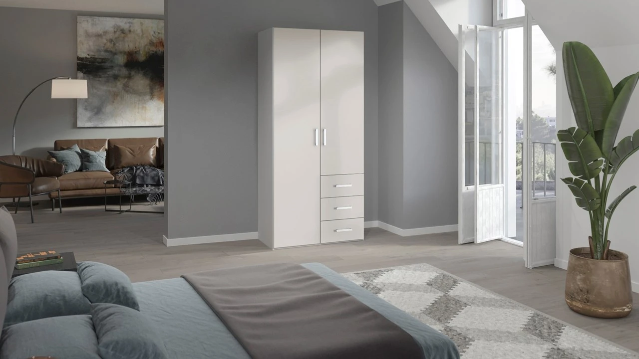 Draaideurkast Compact Met Laden - Afbeelding 2