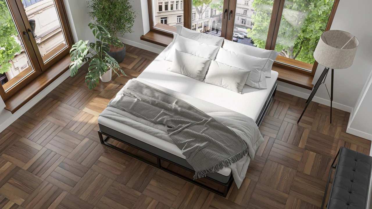 Emma Metal Bed Met Emma O2 Medium Matras - Afbeelding 4