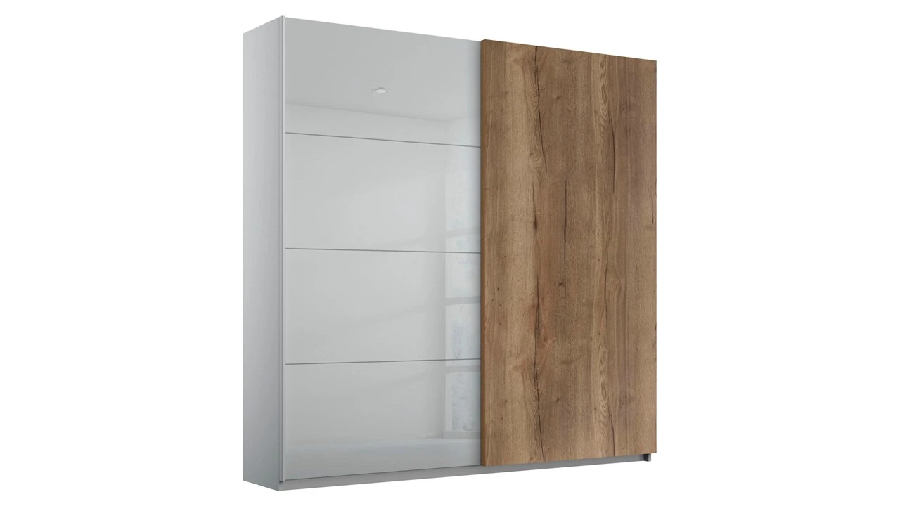 Schuifdeurkast Halifax Met Glaspanelen