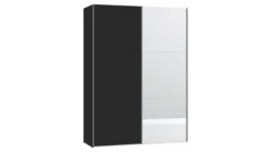 Schuifdeurkast Kixx Met Hout- En Spiegeldeur