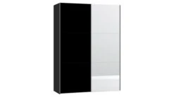 Schuifdeurkast Kixx Met Glas- En Spiegeldeur